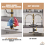 Modern Kitchen Faucet with Pull-Down Sprayer, 360° Swivel, Three Functions for Effortless Cooking and Cleaning