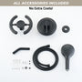 7-inch Magnetic Shower Kit with 3-Function Handheld Shower