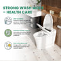 Tankless Floor Mounted Elongated White Ceramic Smart Bidet Toilet