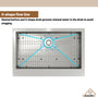 33 Inch Farmhouse Sink Stainless Steel Kitchen Sink Apron Front Stainless Steel 18 Gauge Single Bowl Kitchen Farm Sink Basin