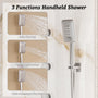 Luxurious Balancing Valve Shower System with 360° Body Jets and Water Bar Spray