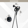 7-inch Magnetic Shower Kit with 3-Function Handheld Shower