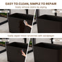47" Compact Solid Surface Freestanding Bathtub with Mini-Seat Design - Gridley