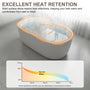 47"/51" Freestanding Stone Resin Soaking Bathtub with Heat Retention