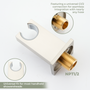 Brass Handheld Shower Holder Fixed Wall Mount Bracket