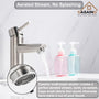 Casainc Brushed Nickel 1-Handle Commercial Freestanding Sink Faucet