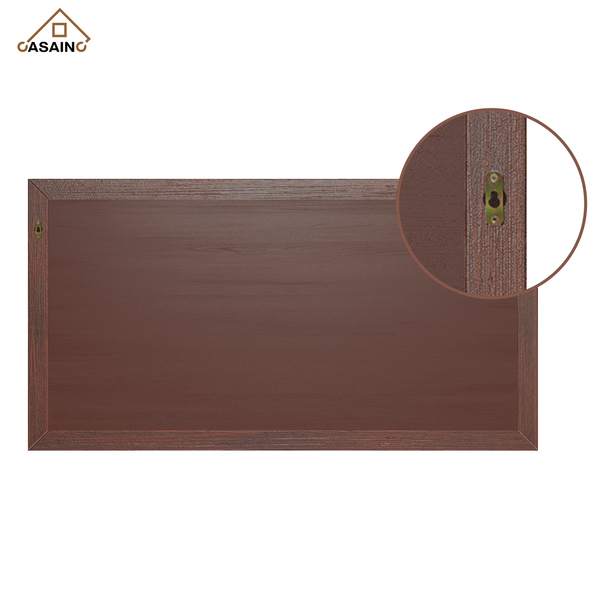 30"/36"/48"/60" Solid Wood Frame Mirror Only with Cherry (Vertical)
