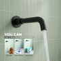 Round Brass Tub Spout with 360° Rotatable Outlet Tub Filler
