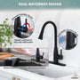 Touchless Kitchen Faucet with Dual Spray 360° Rotation and Pull Down Sprayer