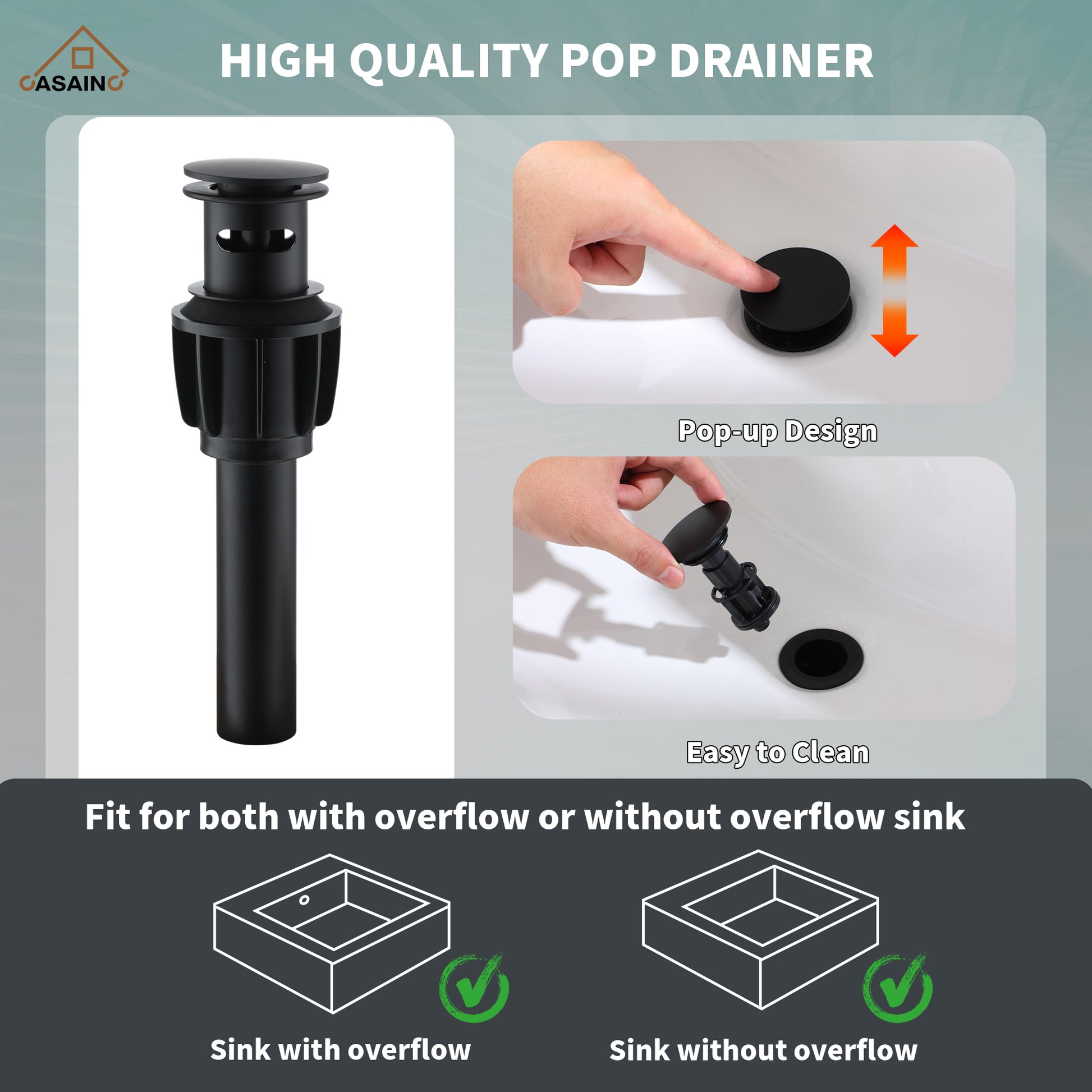 Dual-Control Sensor Bathroom Sink Faucet Smart Basin Faucet