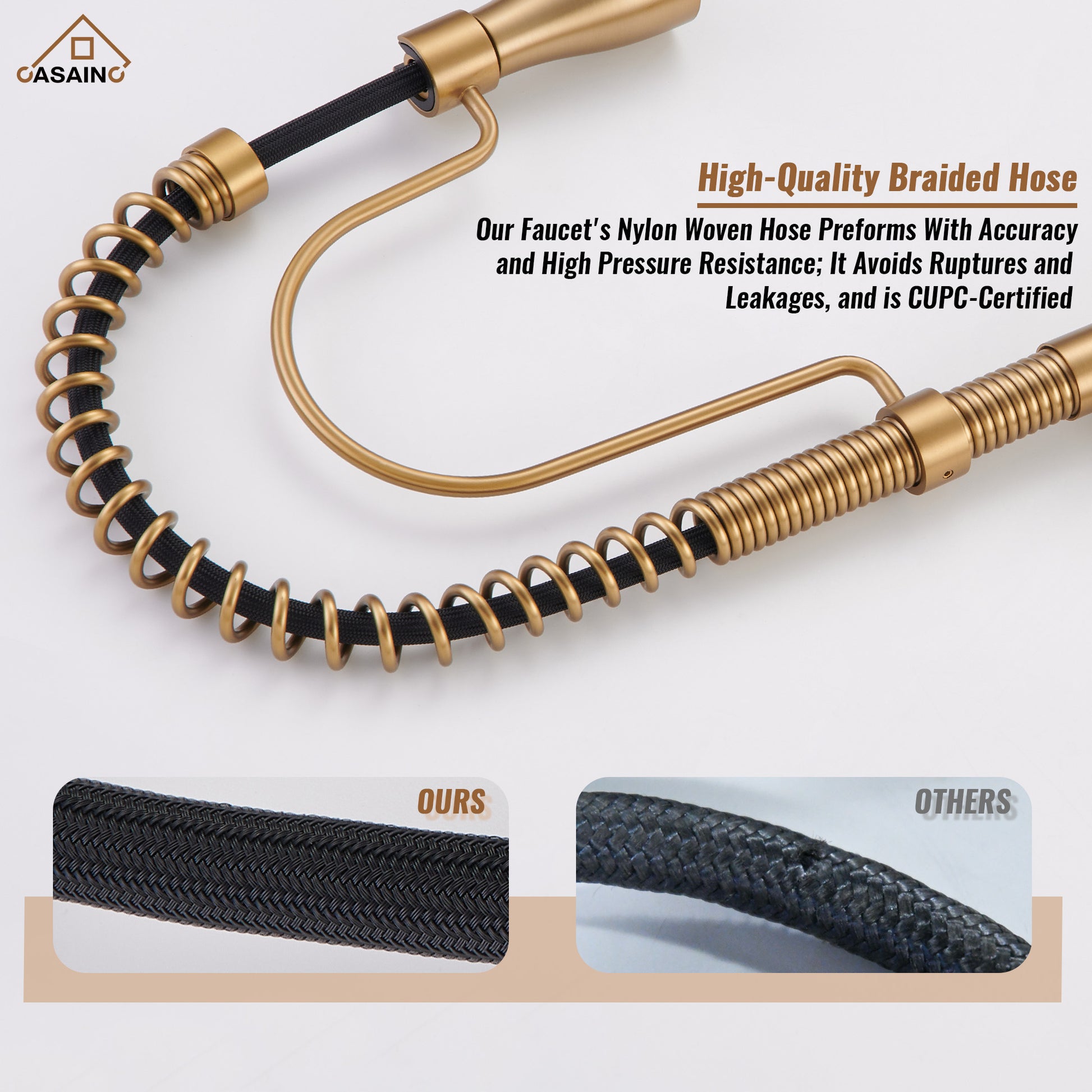 Single Handle Commercial Style Pull-Down Kitchen Faucet