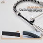 Commercial Style Pull-Down Single Handle 19" Kitchen Faucet