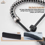  Pull-Down Sprayer Kitchen Faucet with 360° Swivel, Three Functions for Effortless Cooking and Cleaning