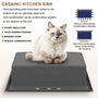 [Copy]33inch 3-Hole Single Bowl Stainless Steel Drop-in Workstation Kitchen Sink with Accessories