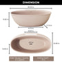 63"/67" Solid Surface Freestanding Matte Bathtub with Rim Towel Slot