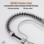 Single Handle Commercial Style Pull-Down Kitchen Faucet