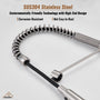 Commercial Style Pull-Down Single Handle 19" Kitchen Faucet