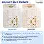 12-inch Wall-Mounted Body Jet Shower System with Slide Bar & Digital Display