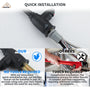 3-Function Spray Head Kitchen Sink Faucet with Pull Down Sprayer