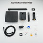 10" Three Function Pressure Balance Shower System with Valve Included