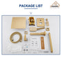 10 in./12 in. Ceiling Mount Shower System with Hand Shower & Tub Spout