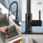 3-Mode Single Handle Pull-Down Sprayer Kitchen Faucet with Touchless Sensor and Includes Deckplate