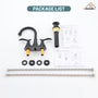 Casainc 2-Handle Centerset Bathroom Faucet for Bathroom Sink Vanity Faucet 360° Swivel Spout